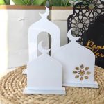 Decoración de mesa islámica