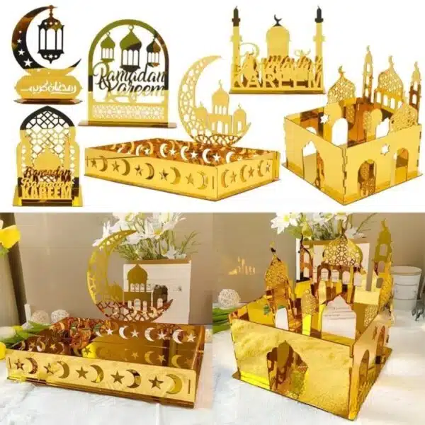 Tischdekoration Eid Mubarak