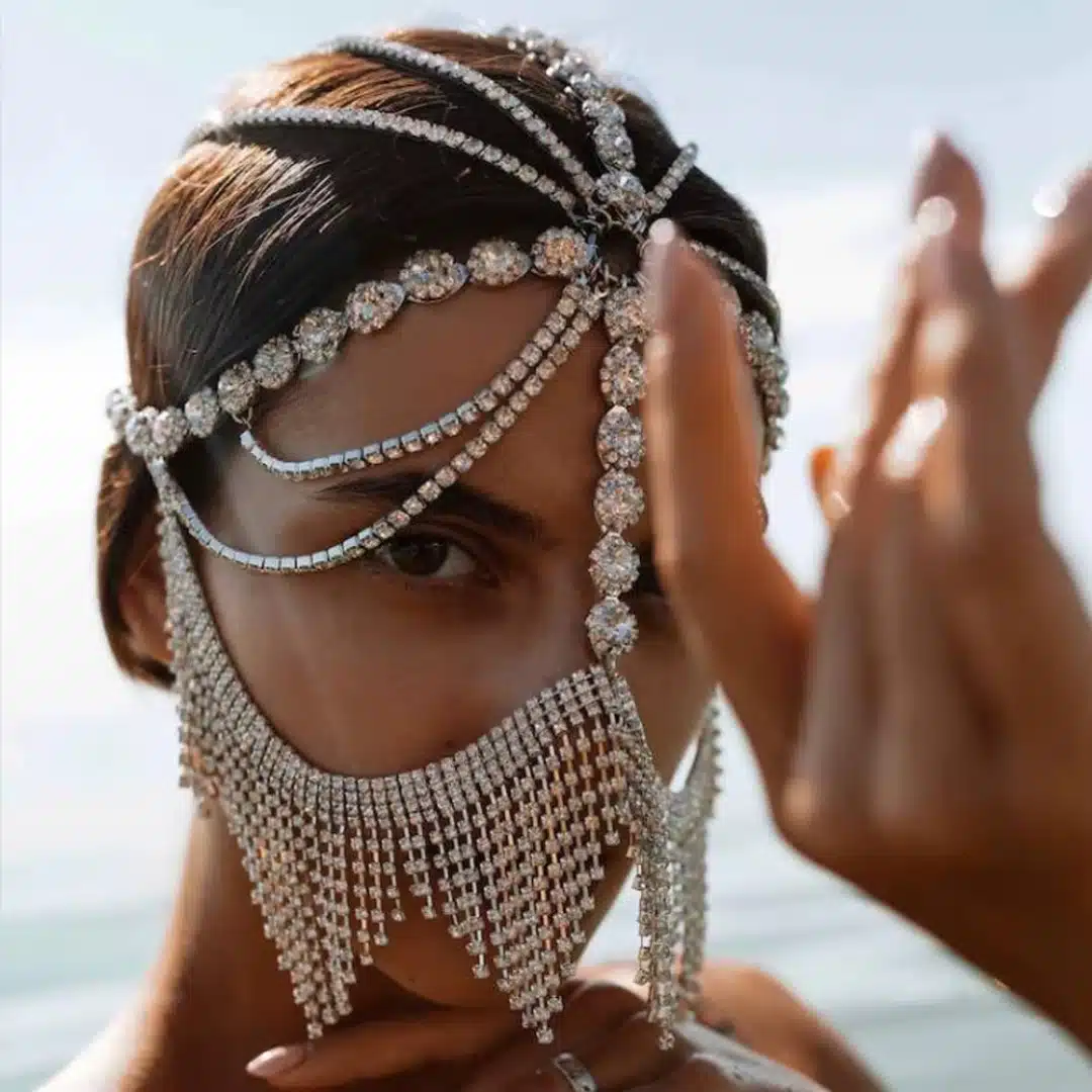 Masque de visage oriental