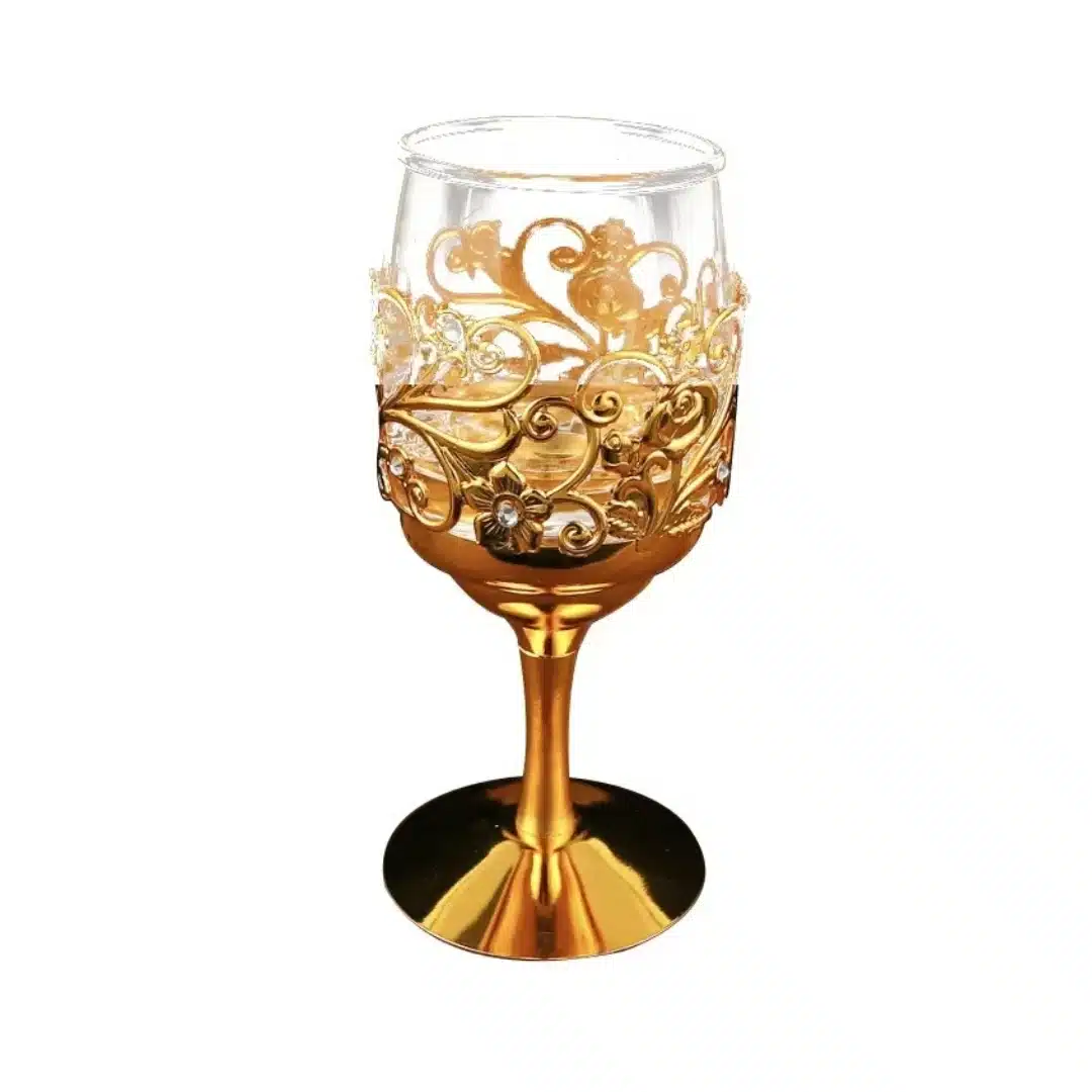 Verre de vin pour mariage oriental