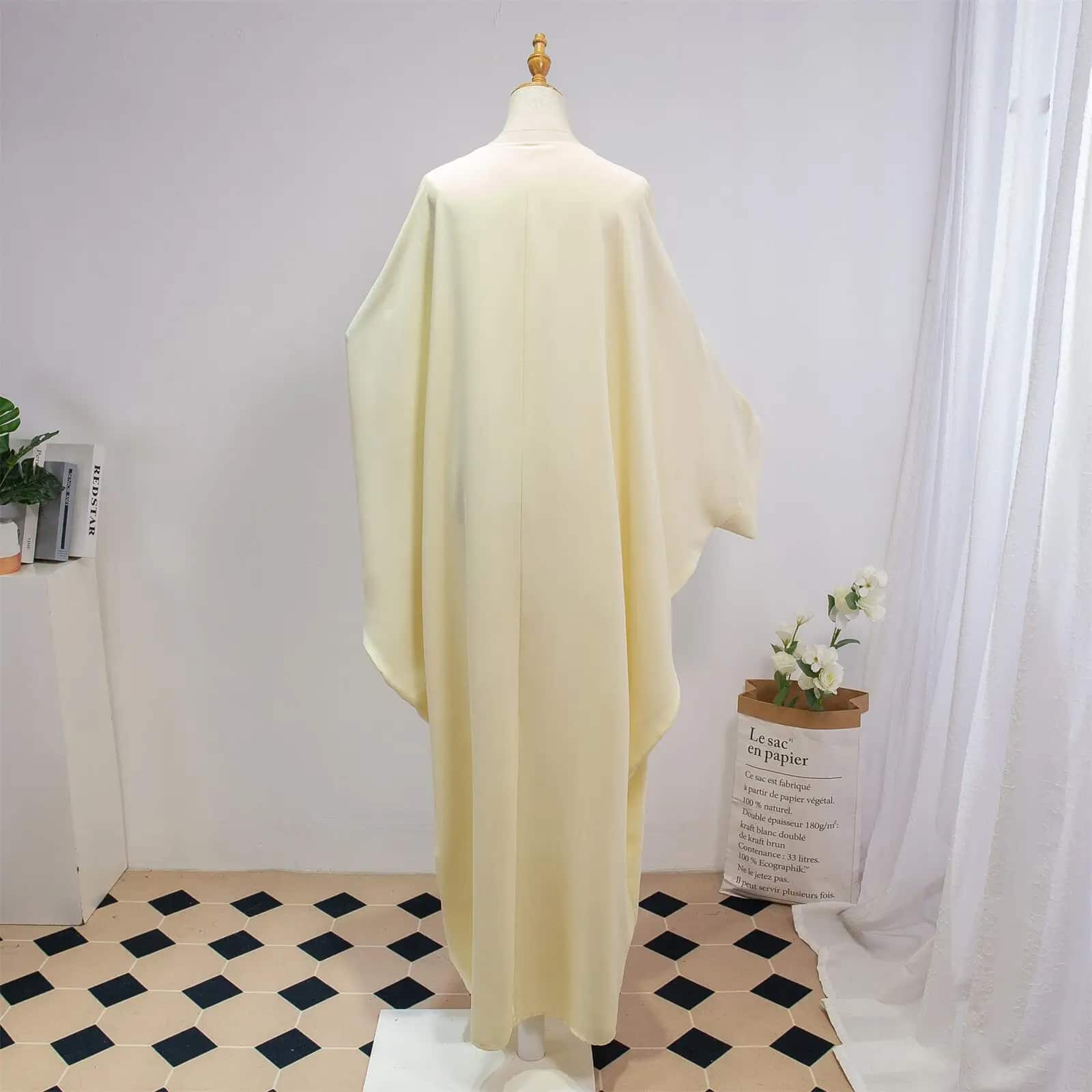 Abaya et khimar coloré (1)