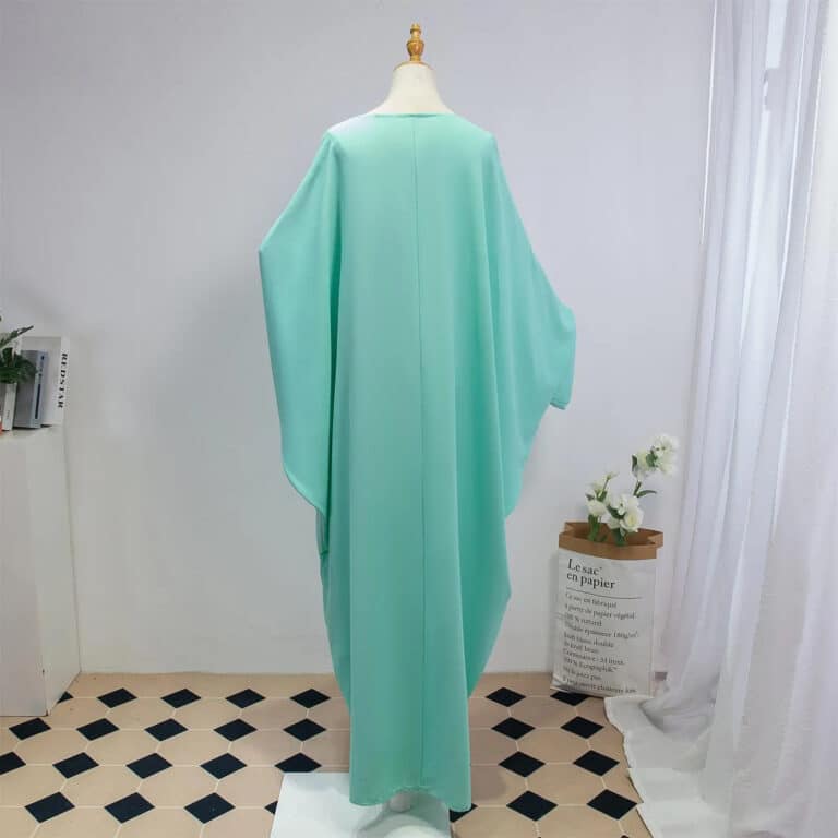 Abaya et khimar coloré (3)