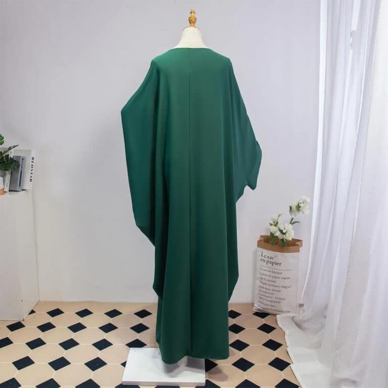 Abaya et khimar coloré (4)