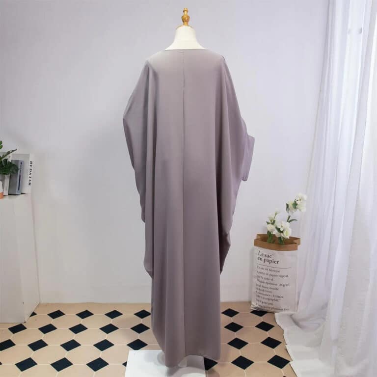 Abaya et khimar coloré (5)