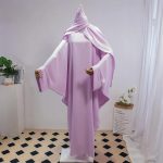 Abaya et khimar femme - Mauve