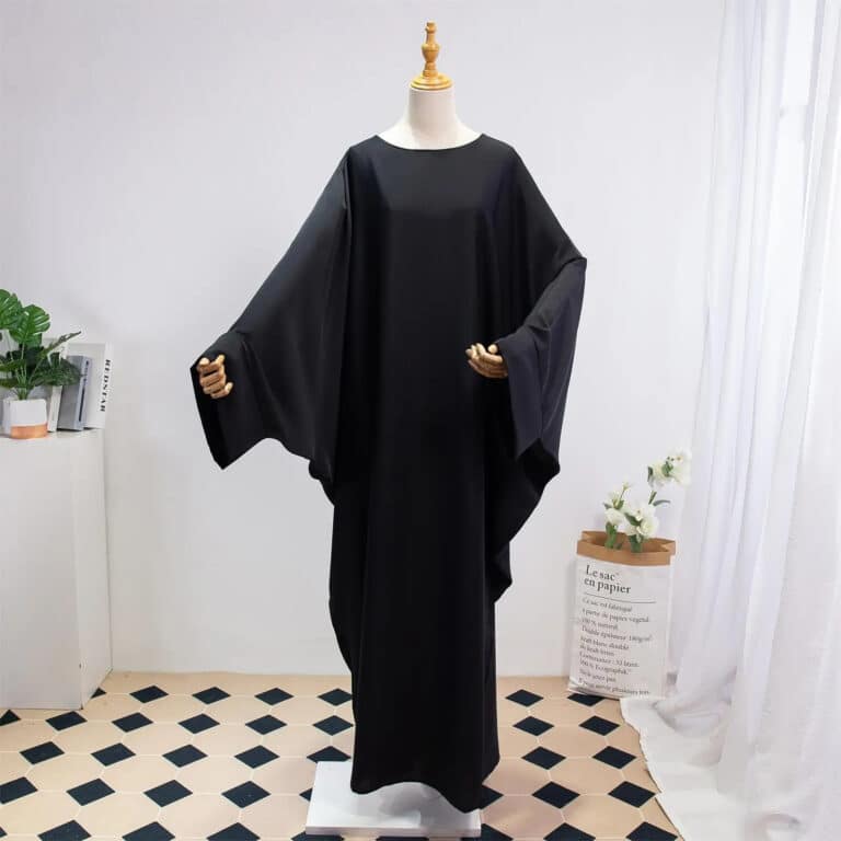 Abaya et khimar coloré (9)