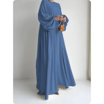 Abaya borboleta de mangas largas
