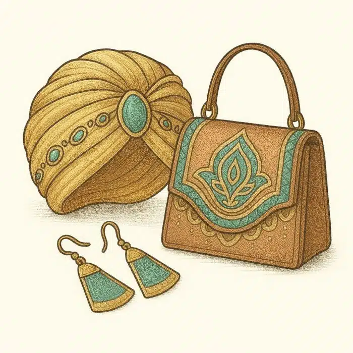 Accessoires de mode oriental