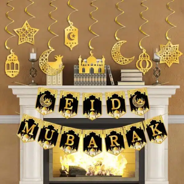 Bannière ramadan et Eid Mubarak