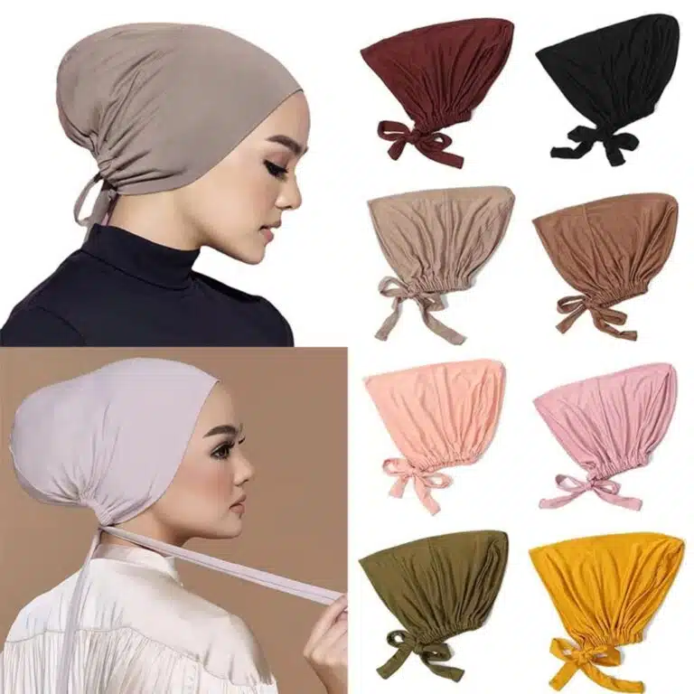 Bonnet hijab à nouer