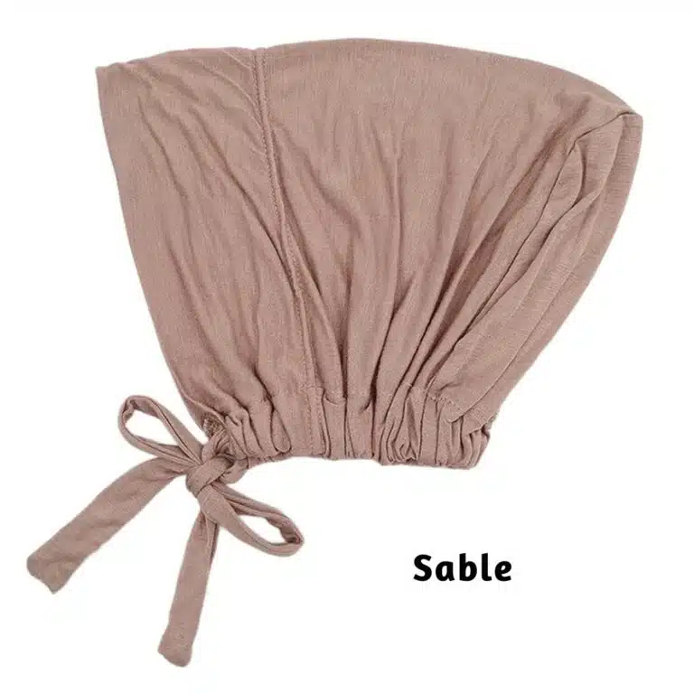 Bonnet hijab à nouer