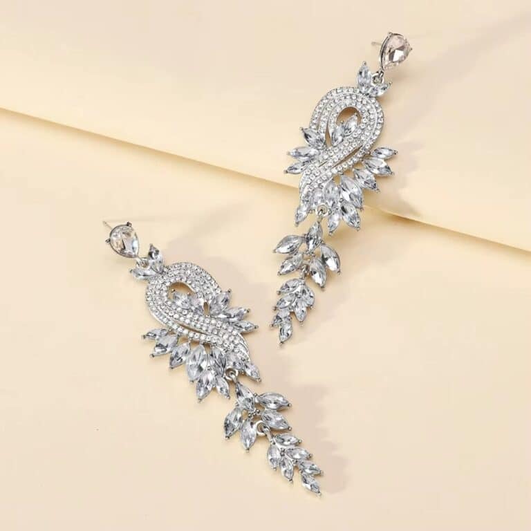 Boucle D'oreille Pendante Orientale 11