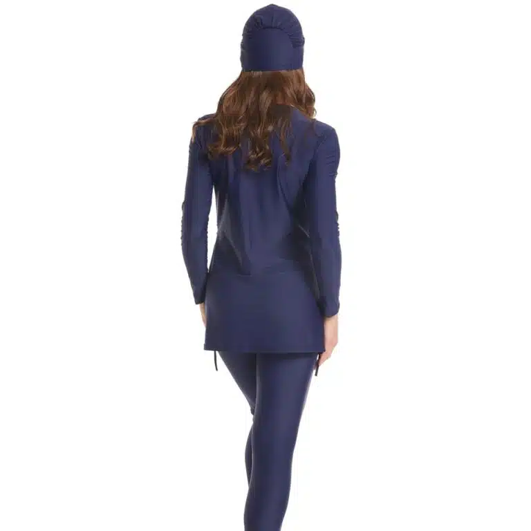 Burkini femme musulmane bleu foncé