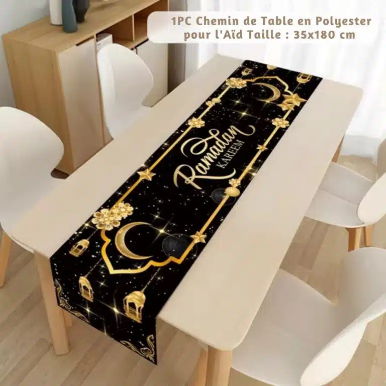 Chemin de table ramadan