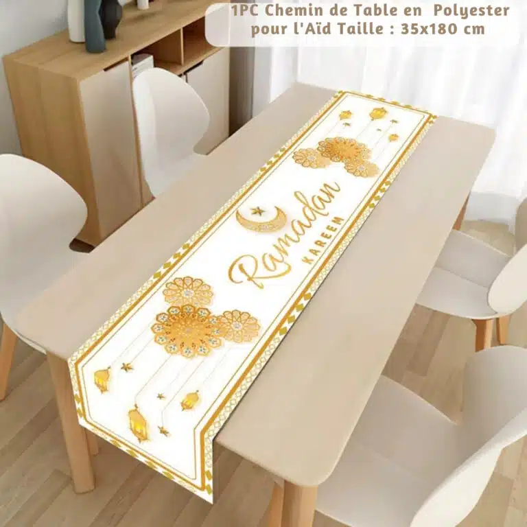 Chemin de table ramadan