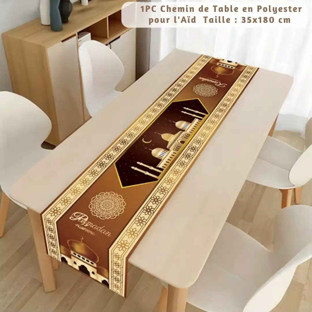 Chemin de table ramadan