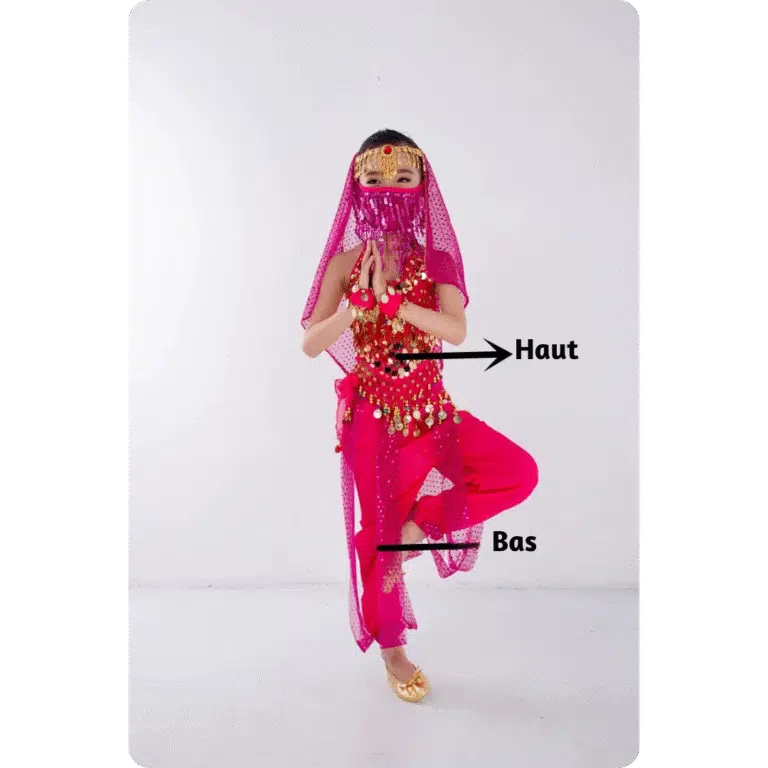 Costume danse orientale pour enfant