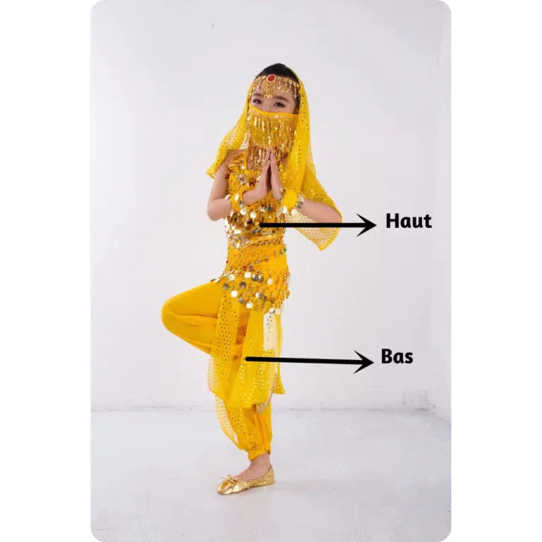 Costume danse orientale pour enfant