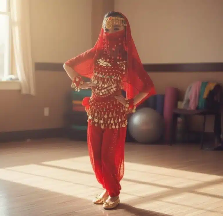 Costume danse orientale pour enfant