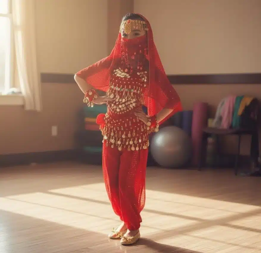 Costume danse orientale pour enfant