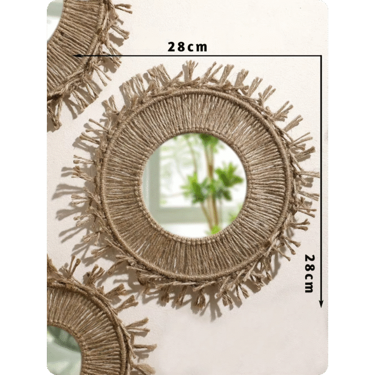 Décoration Murale Rotin Osier 3