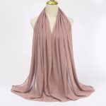 Chal hiyab para mujer rosa