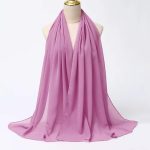 Chal hiyab para mujer rosa