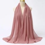 Chal hiyab para mujer rosa