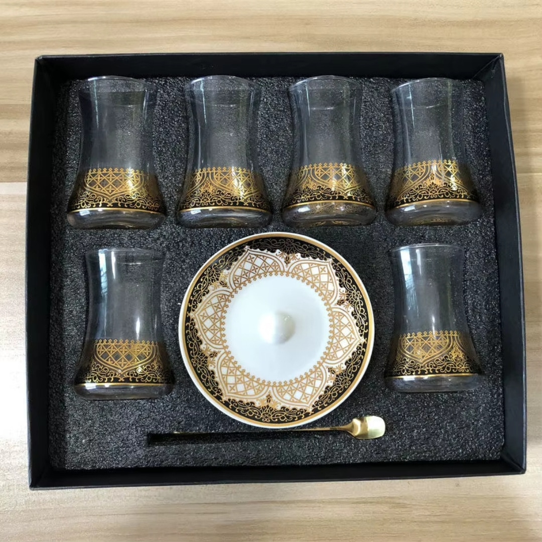 Ensemble de Verres à thé Turc 1