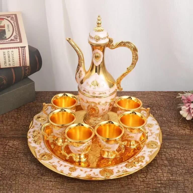 Ensemble Théière Marocaine (6)