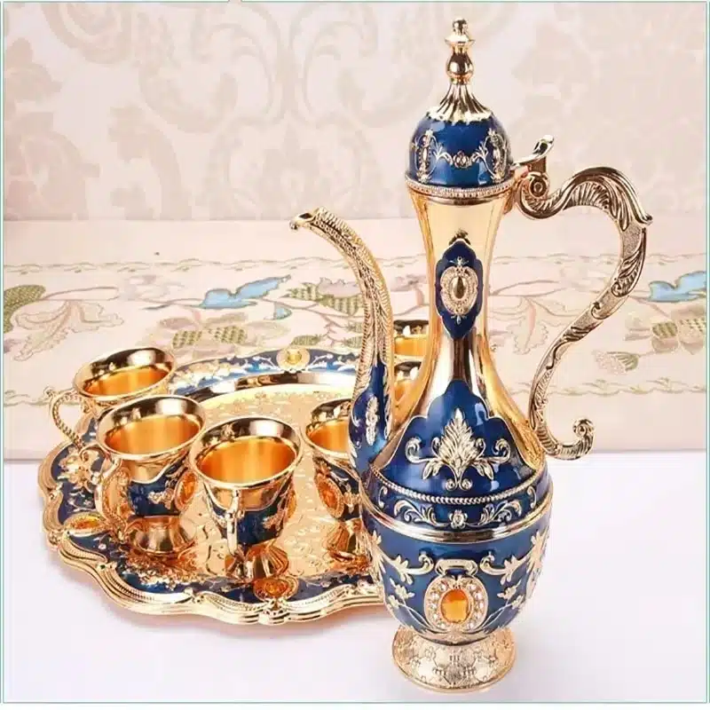 Ensemble théière marocaine