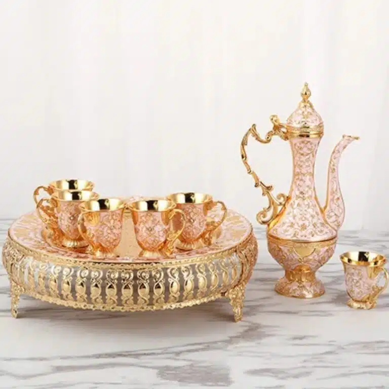 Ensemble verre à thé marocain