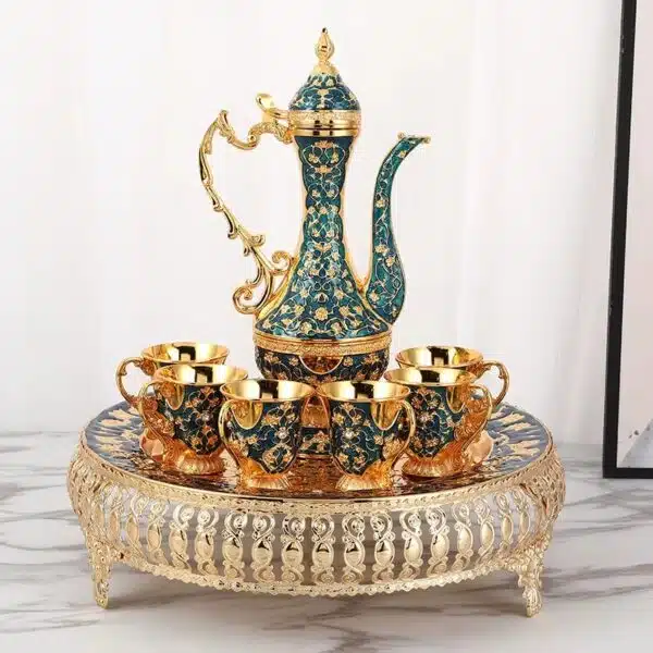 Ensemble verre à thé marocain