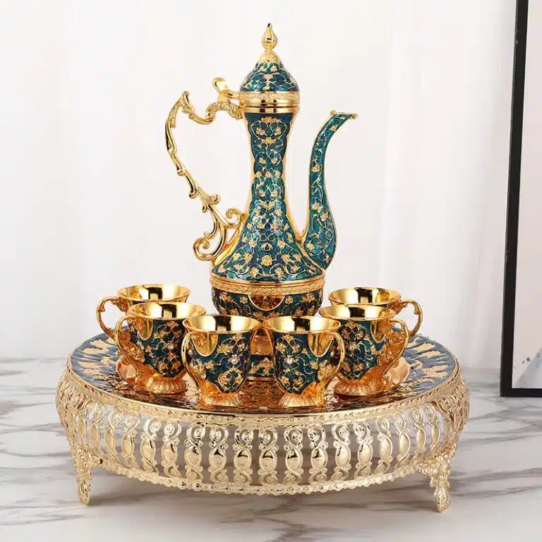 Ensemble verre à thé marocain