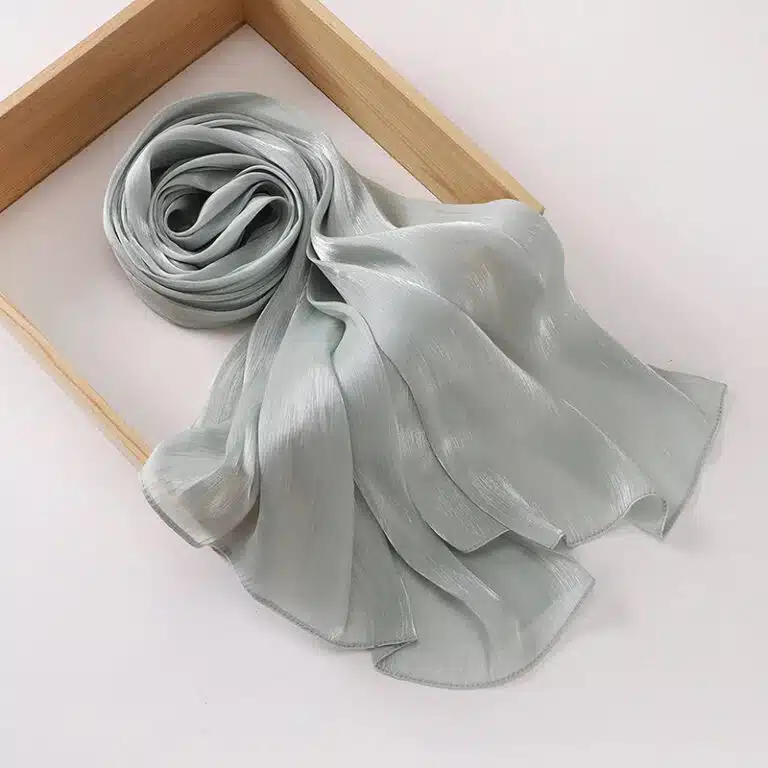 Foulard pour musulmane tons verts - Vert sauge