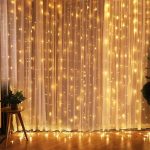 Fio de luzes LED de decoração - 3 cores