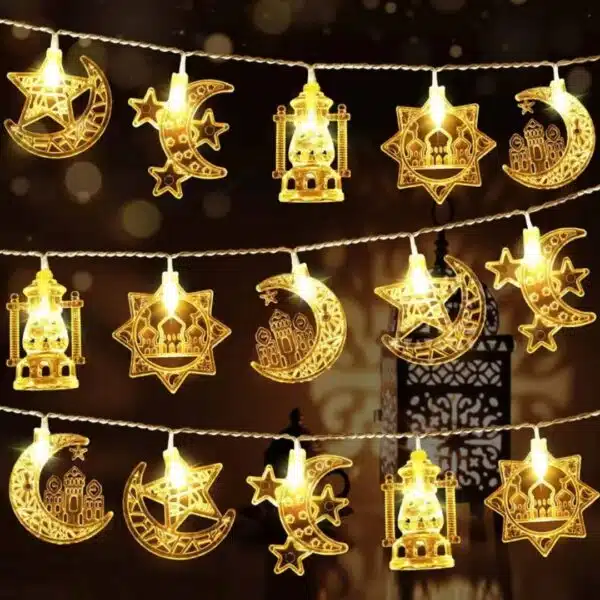 Guirlande lumineuse Eid Mubarak