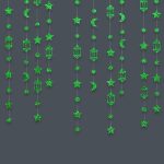 Hangslinger voor ramadan - Groen