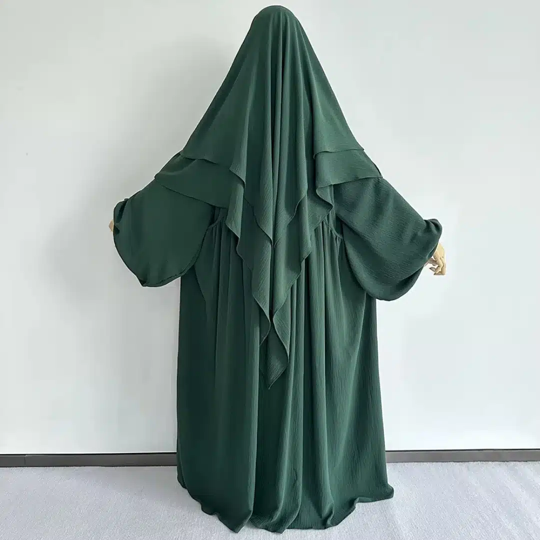 Jilbab avec niqab intégré