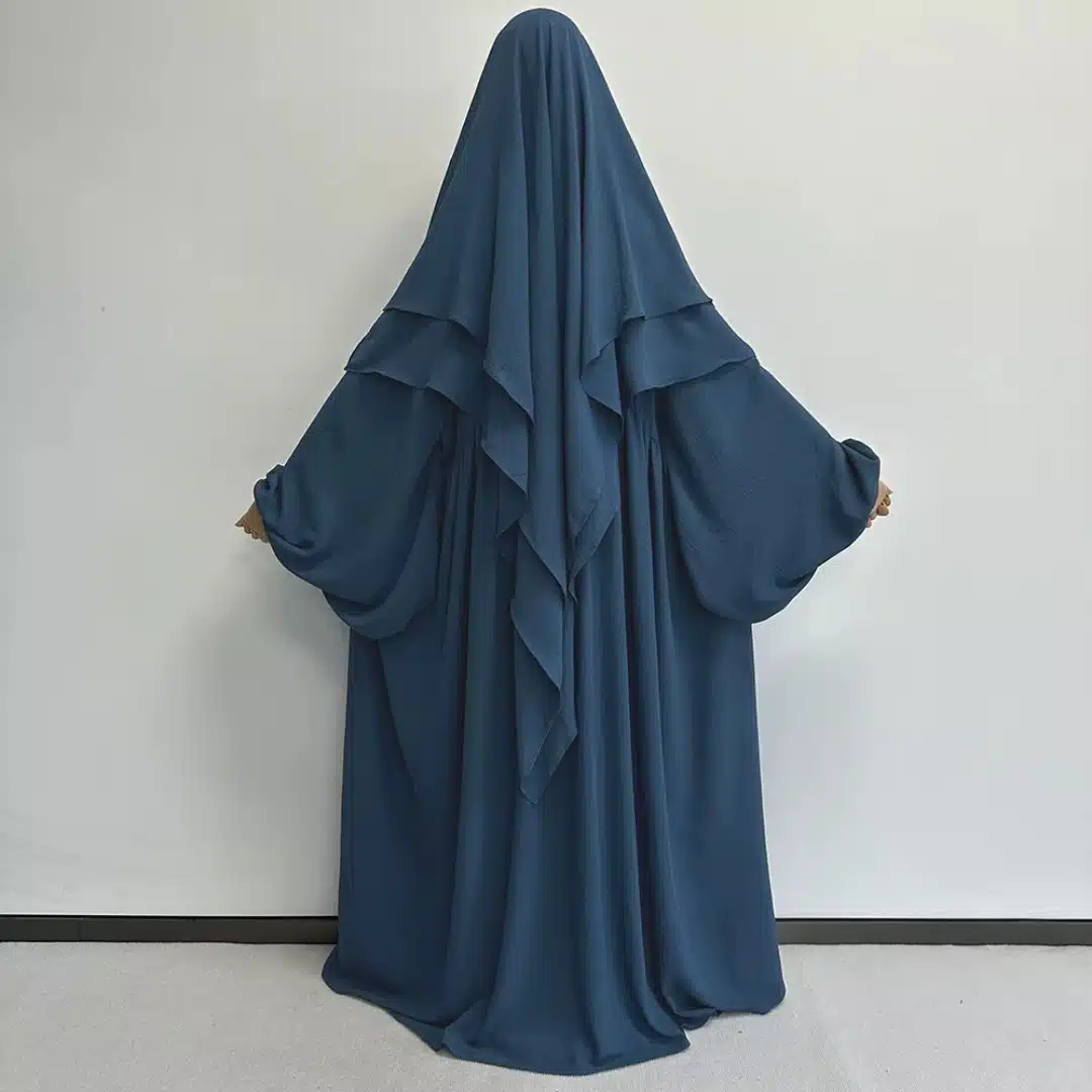 Jilbab avec niqab intégré