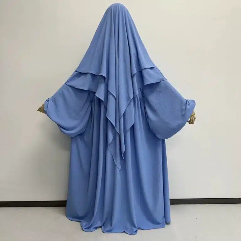 Jilbab avec niqab intégré