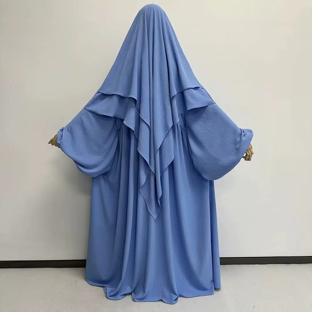 Jilbab avec niqab intégré