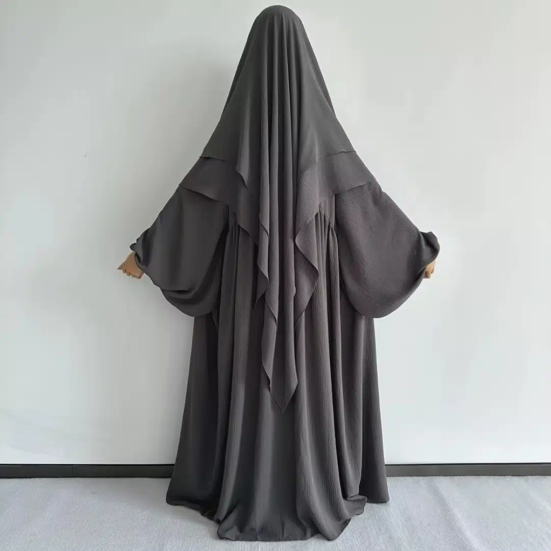 Jilbab avec niqab intégré
