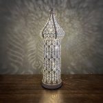 Lámpara marroquí - L: 9,6 cm / 35,3 cm