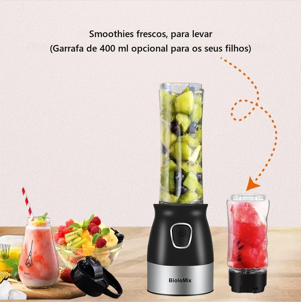 Robô de cozinha misturador Biolomix 3 em 1