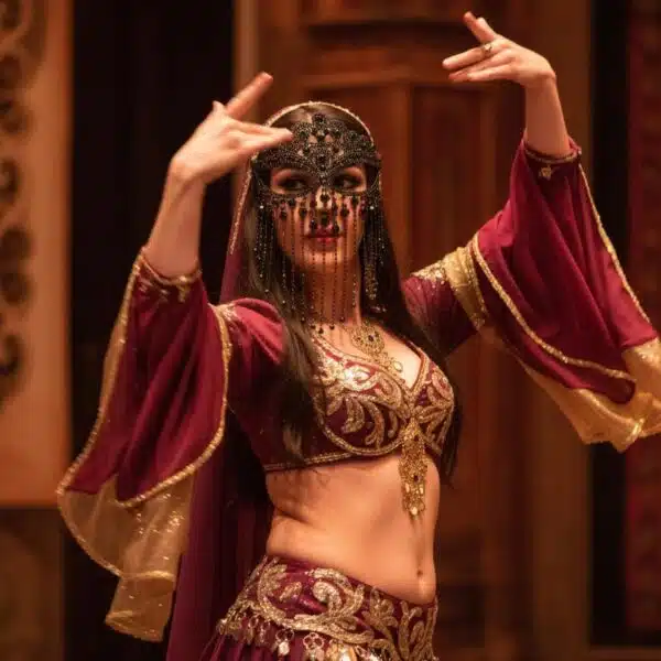 Masque de danse orientale
