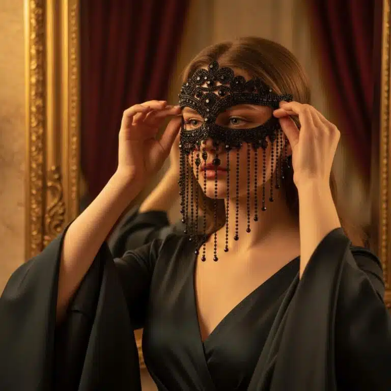 Masque de danse orientale
