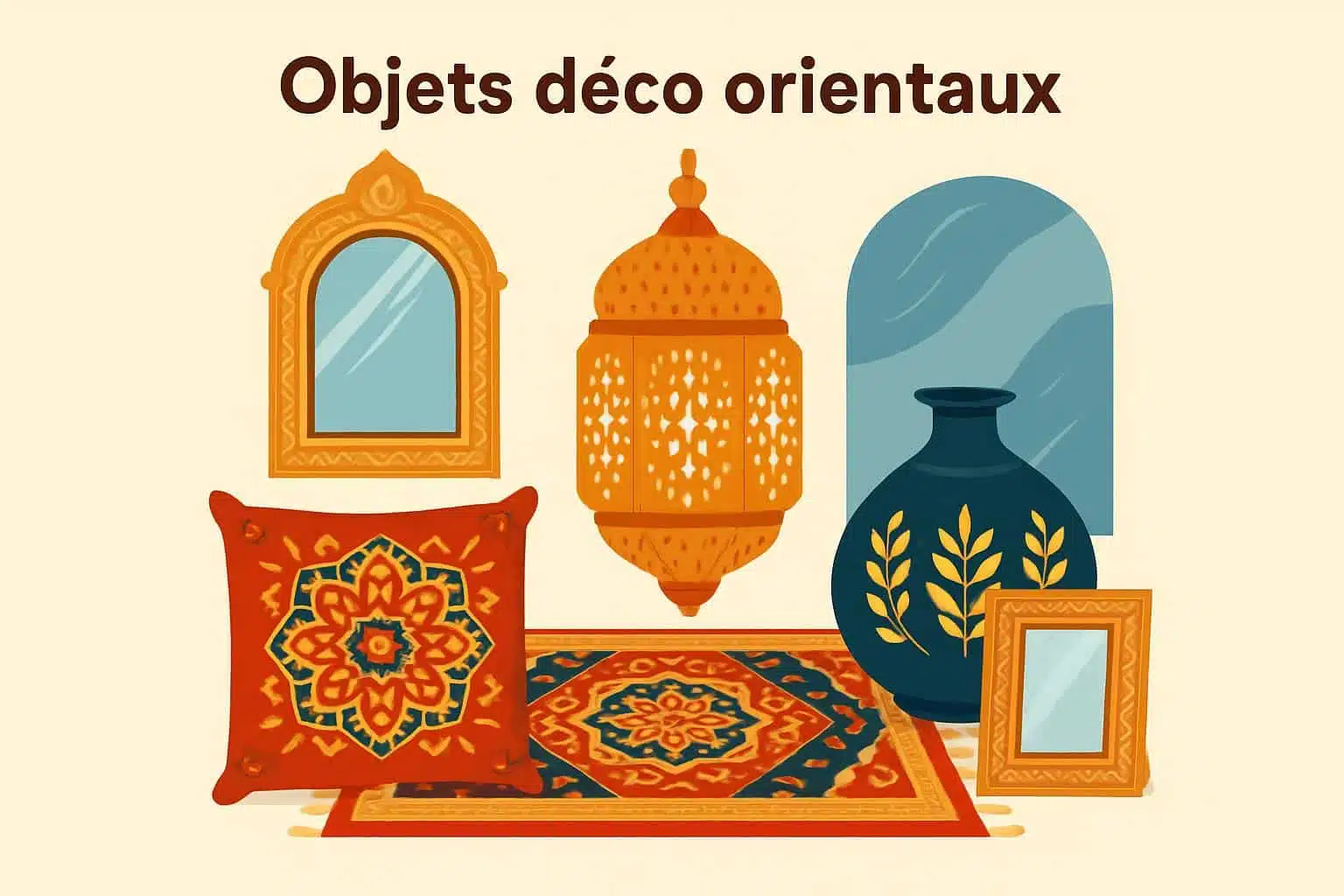 objet déco orientale
