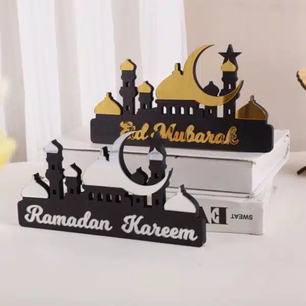 Ornement de table du ramadan