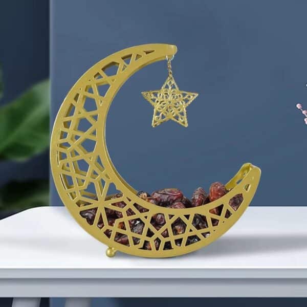 Plateau à Dessert Oriental Croissant de Lune